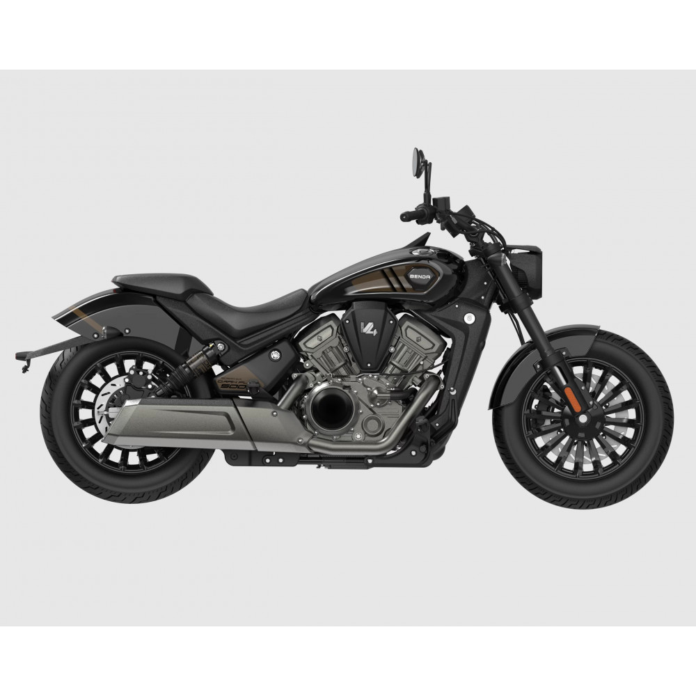 Мотоцикл Benda dark flag 500 commander (2024)