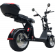 Электроскутер Citycoco WS-Pro OFF-ROAD 2000, 20А 60В Черный (плюс доп. место для второй АКБ) 