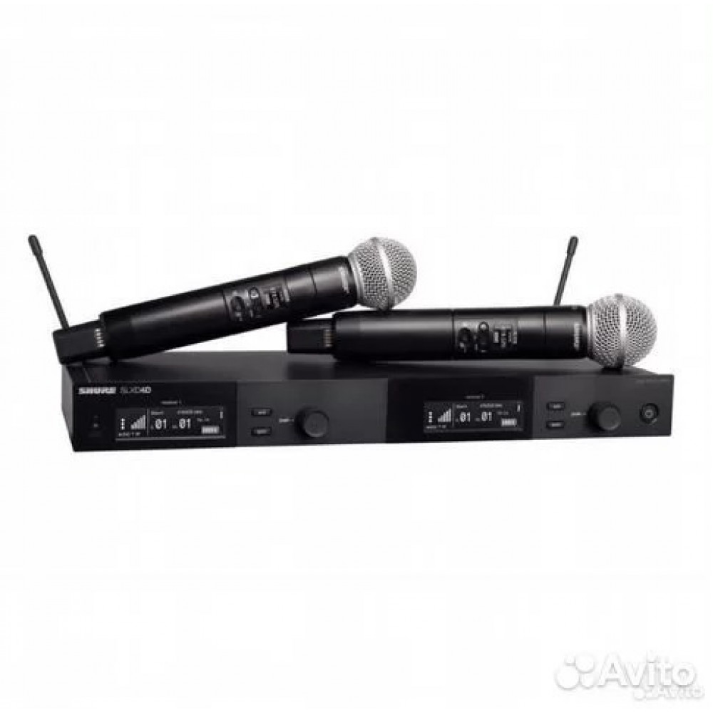 Двухканальный ресивер SHURE SLXD24D/SM58 H56
