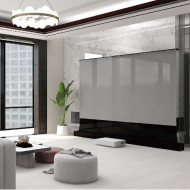 Напольный экран для лазерного проектора XYScreen 130дюйма c электроприводом (Black)