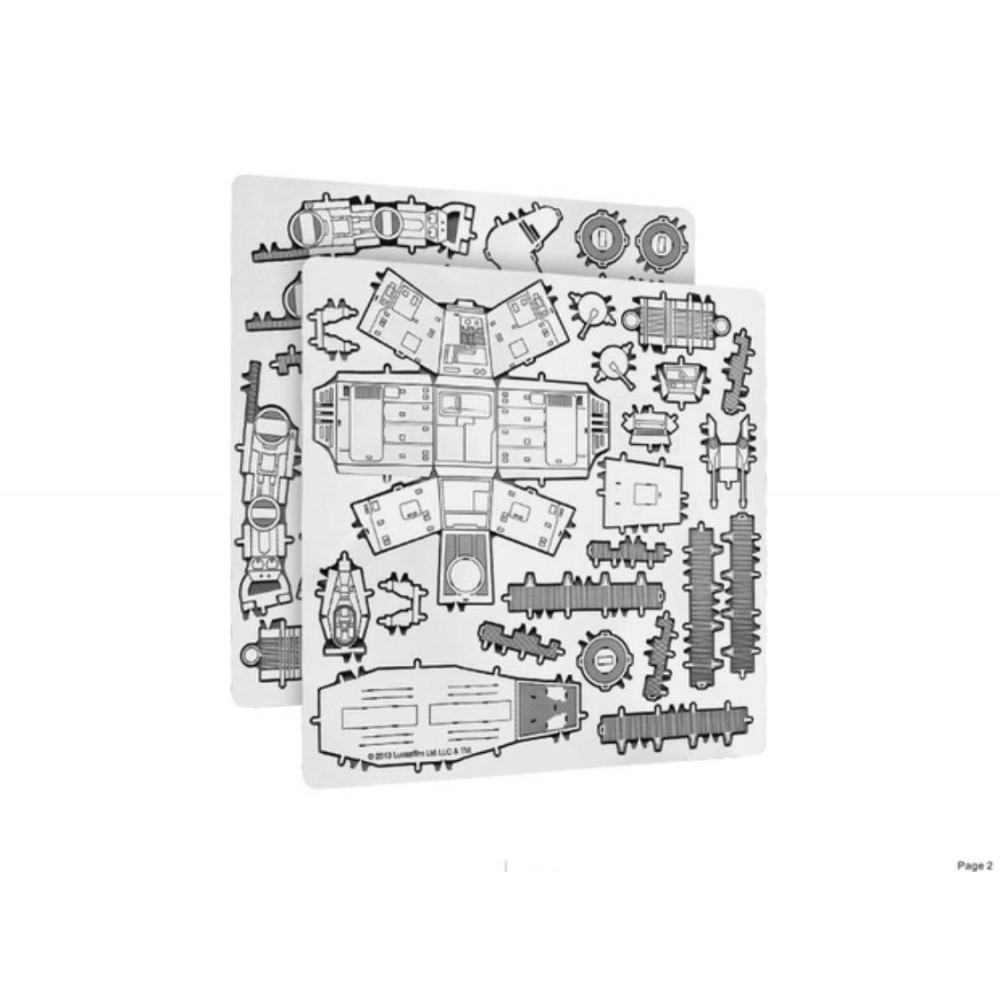 Сборная модель 3D MetalHead Star Wars Имперский AT-AT( KM073)