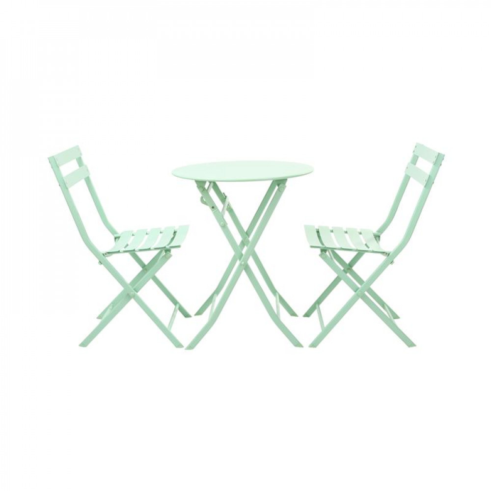 Набор обеденной мебели Складной круглый стол и 2 стула Xiaomi MWH Colorful Folding Square Table And 2 Folding Chair Set