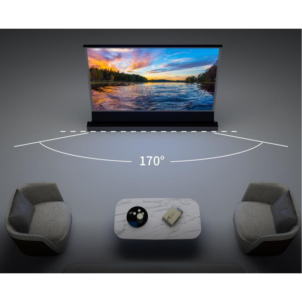 Напольный экран для лазерного проектора Vividstorm S Pro 72 дюйма ( Black )