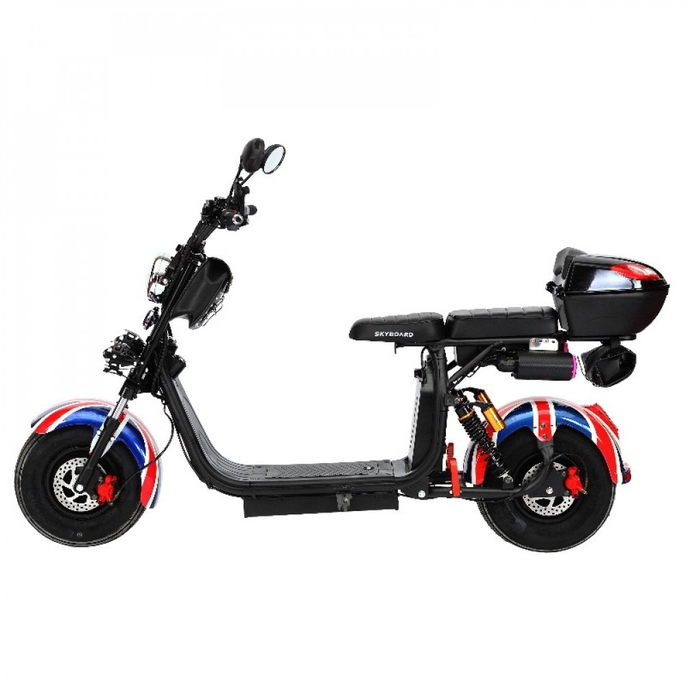 Электроскутер Citycoco Skyboard BR20 2000Вт, 20Ah 60В Британия